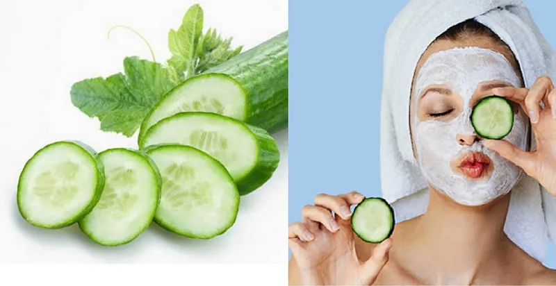Một số cách làm mặt nạ dưa leo tại nhà