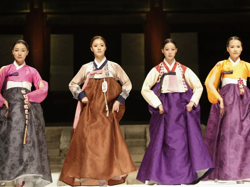 Các bộ phận của trang phục Hanbok Hàn Quốc